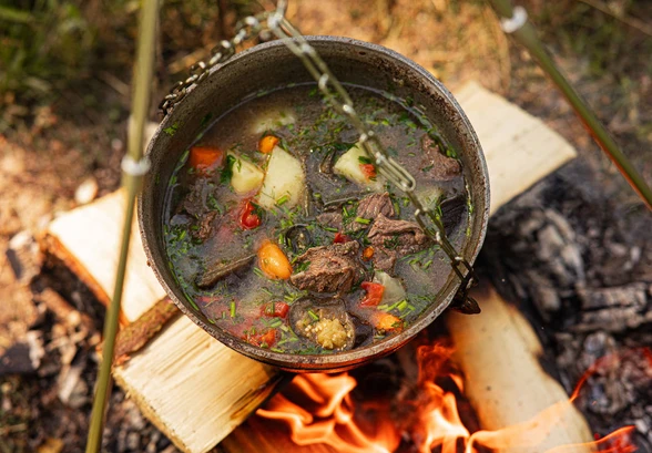Рецепт «Шулюм из&nbsp;говядины в&nbsp;казане»
