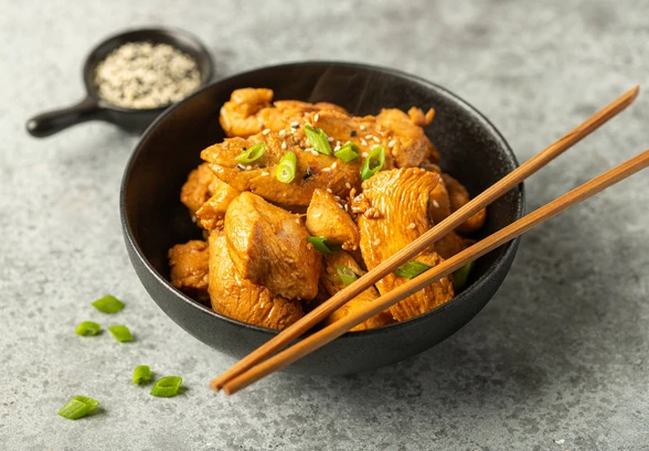 Рецепт «Сочное куриное филе в&nbsp;маринаде на&nbsp;сковородке»