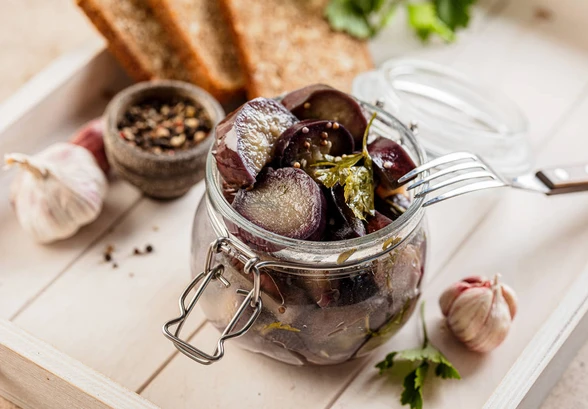 Рецепт «Маринованные баклажаны»