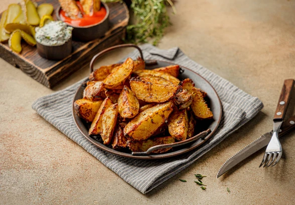 Рецепт «Картофель по-деревенски»