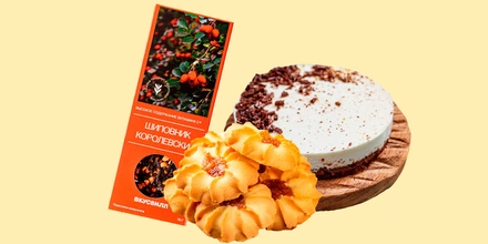 Что внутри: смотрим состав торта «Монтблан», нашего курабье и&nbsp;чая из&nbsp;шиповника