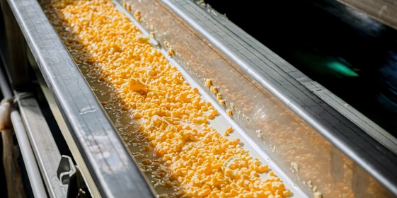 На кутере зёрнышки кукурузы отделяют от&nbsp;кочана