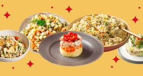 Салат оливье: 5 рецептов — от&nbsp;классического до&nbsp;испанского