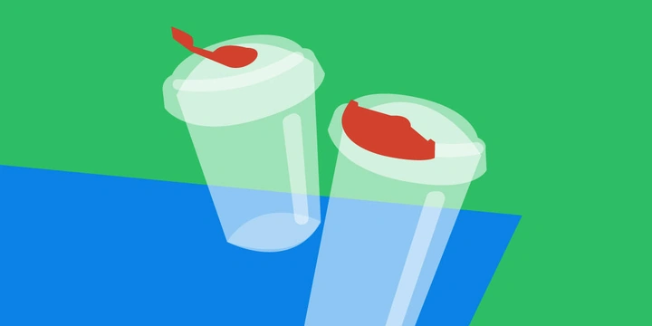 Новые стаканы во&nbsp;ВкусВилл Кафе: почему они экологичнее бумажных