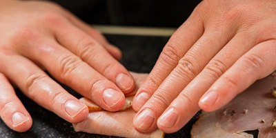 Заверните конвертиками