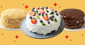 «Медовик», «Наполеон», бисквитный и&nbsp;ещё 5 рецептов тортов, любимых с&nbsp;детства