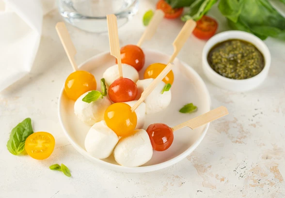 Рецепт «Канапе Капрезе»