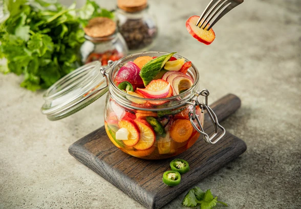 Рецепт «Маринованные овощи (салат или закуска)»