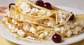 Тонкие блины на&nbsp;сыворотке