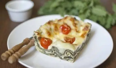 Рецепт «Лазанья с&nbsp;крапивой»