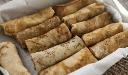 Рецепт «Блинчики с&nbsp;творогом»