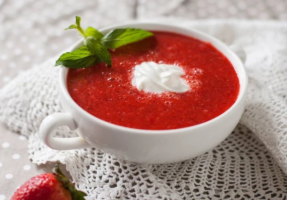 Рецепт «Клубничный суп»