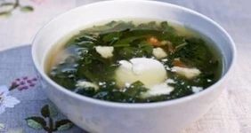 Летний суп с&nbsp;творожными клецками