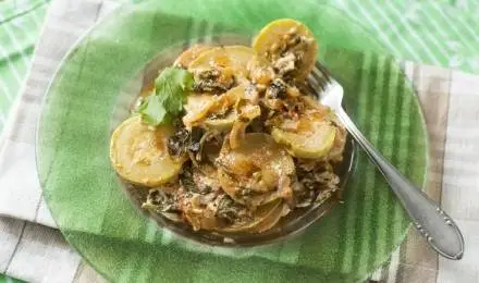 Рецепт «Быстрое рагу из&nbsp;кабачков»