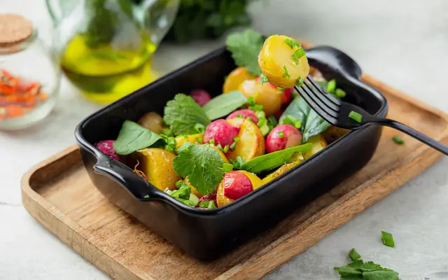 Редис запечённый