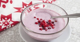 Витаминный смузи с&nbsp;брусникой