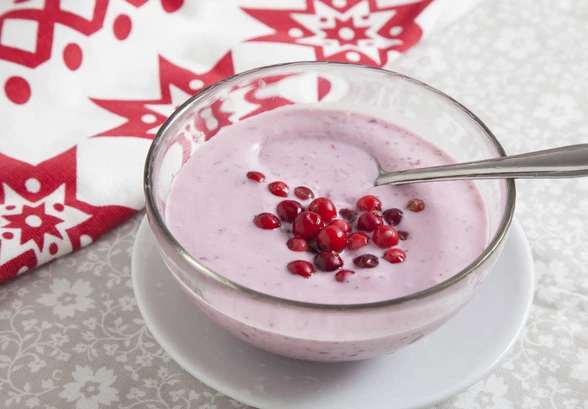 Рецепт «Витаминный смузи с&nbsp;брусникой»