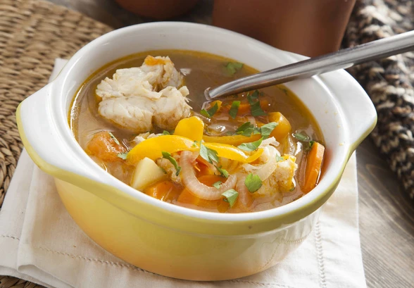 Рецепт «Чилийский суп из&nbsp;конгрио»