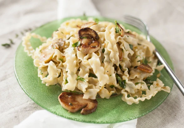 Рецепт «Паста с&nbsp;белыми грибами»