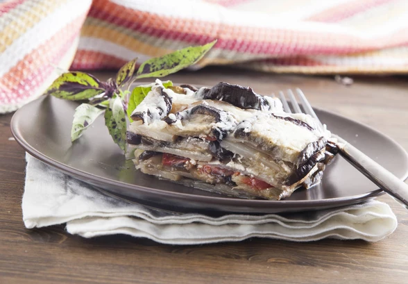 Рецепт «Запеканка из&nbsp;баклажанов »