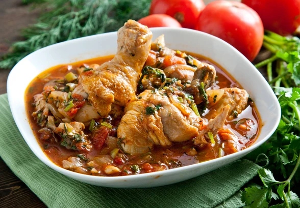 Рецепт «Чахохбили из&nbsp;курицы»