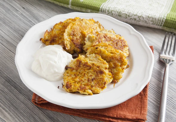 Рецепт «Драники с&nbsp;тыквой»