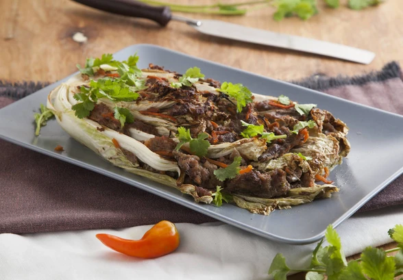 Рецепт «Фаршированная пекинская капуста»