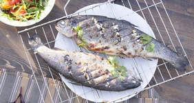 Форель с&nbsp;травами на&nbsp;гриле