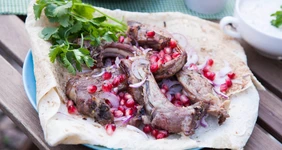 Баранья корейка на&nbsp;гриле