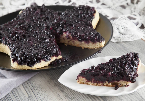 Рецепт «Перевернутый пирог с&nbsp;черникой»
