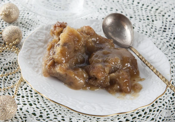 Рецепт «Быстрый имбирный пудинг с&nbsp;изюмом»