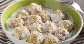 Ежики с&nbsp;тыквой из&nbsp;телячьего фарша