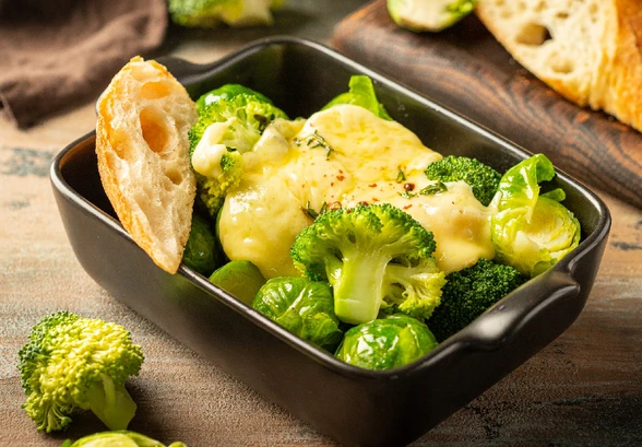 Рецепт «Раклет с&nbsp;двумя видами капусты»