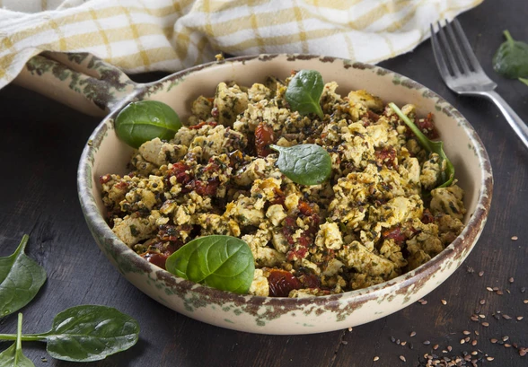 Рецепт «Вегетарианский омлет из&nbsp;тофу»