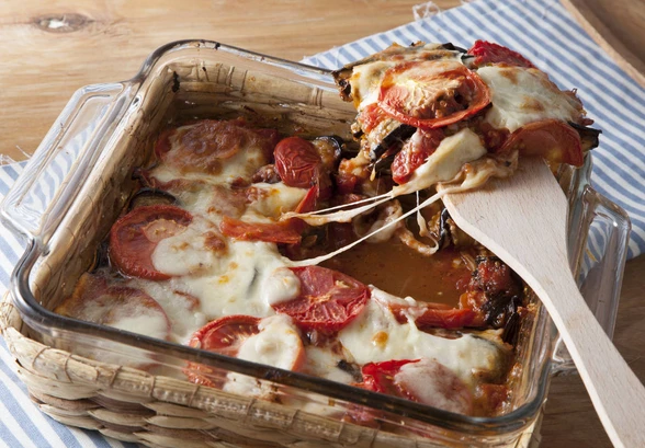 Рецепт «Пармиджана из&nbsp;баклажанов»