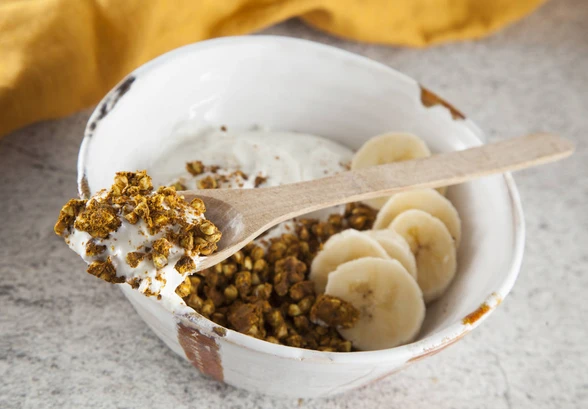 Рецепт «Гранола с&nbsp;куркумой»