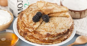 Блины на&nbsp;цельнозерновой муке