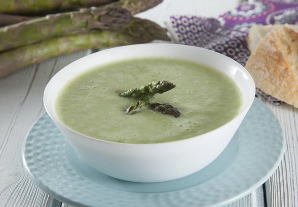Рецепт «Крем-суп из&nbsp;спаржи»