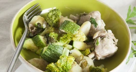 Рагу с&nbsp;курицей и&nbsp;молодыми овощами