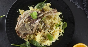 Апельсиновый рис с&nbsp;уткой конфи