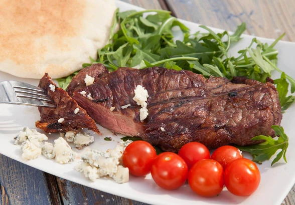 Рецепт «Стейк на&nbsp;углях»