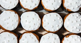 Как пекут куличи и&nbsp;пасхальные кексы на&nbsp;хлебозаводе в&nbsp;Рузе