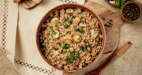 Полба с&nbsp;грибами