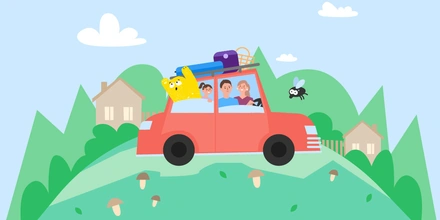 Идеи для&nbsp;игр и&nbsp;всё, что нужно для&nbsp;поездки с&nbsp;ребёнком за&nbsp;город