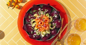 Карпаччо из&nbsp;свёклы с&nbsp;форелью