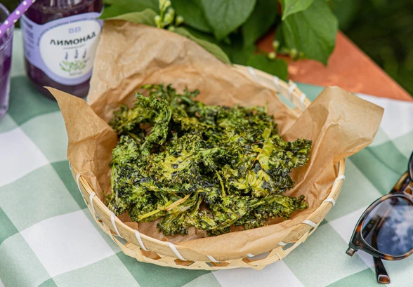 Рецепт «Чипсы из&nbsp;кейла»