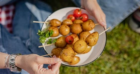 Картофель на&nbsp;шпажке