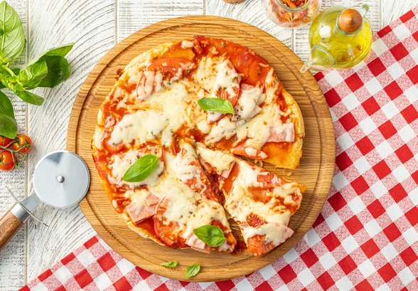 Рецепт «Пицца на&nbsp;сковороде»