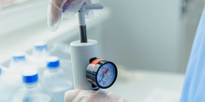 На производстве работает сертифицированная лаборатория — её сотрудники отслеживают состояние воды по&nbsp;различным показателям, берут анализы и&nbsp;проверяют на&nbsp;соответствие стандартам