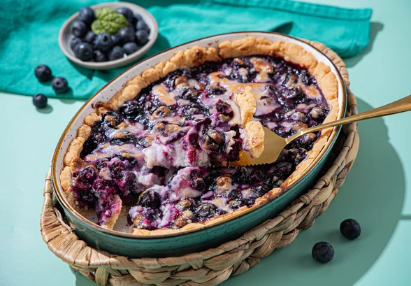 Рецепт «Финский черничный пирог»